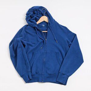 Uniqlo | Sweat Full-Zip Hoodie | Size XS | Deep Blue